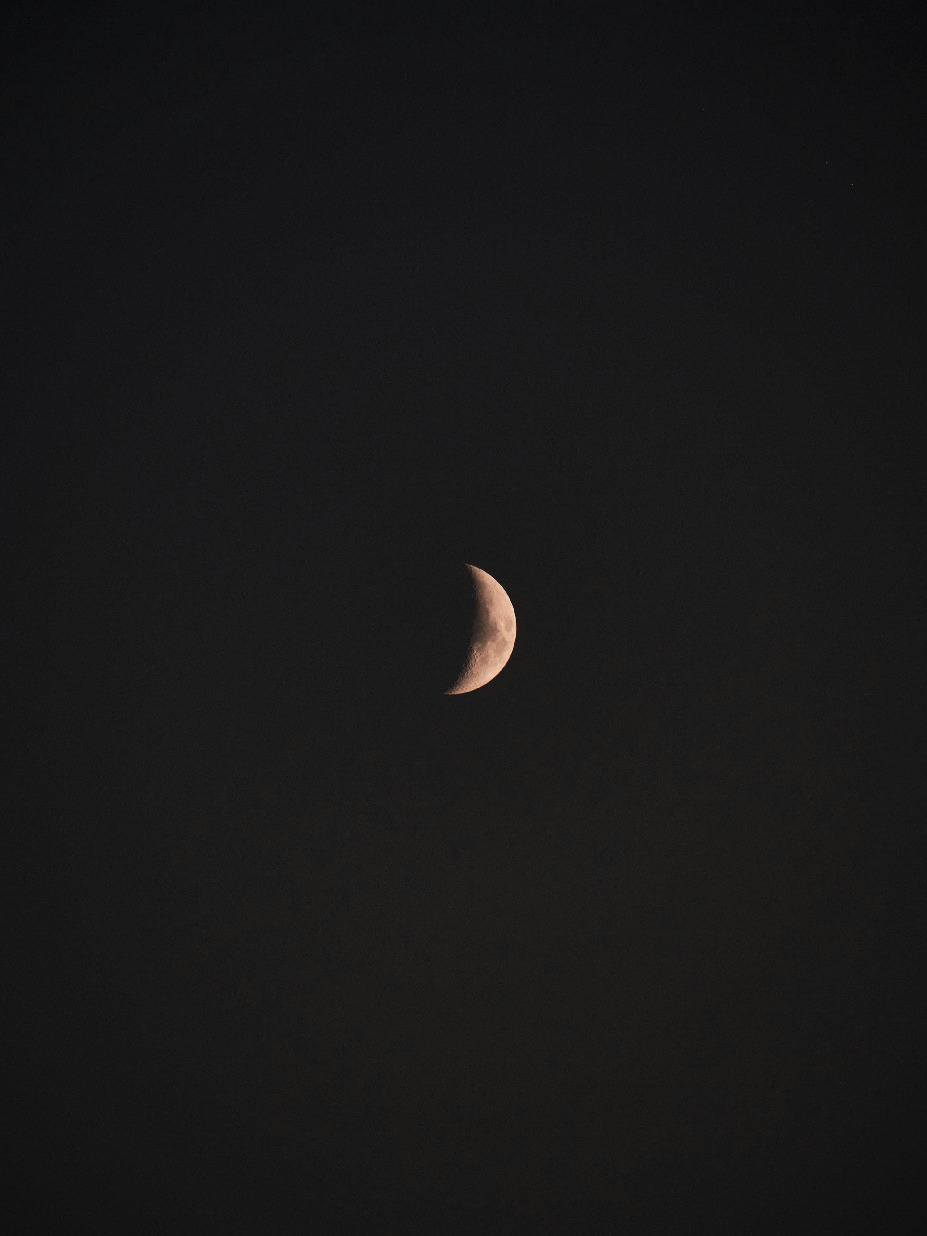 Moon in waxing crescent 